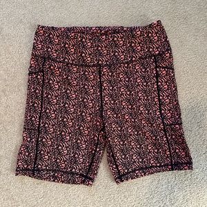 Senita 7 inch inseam Rio shorts - electric orange -L